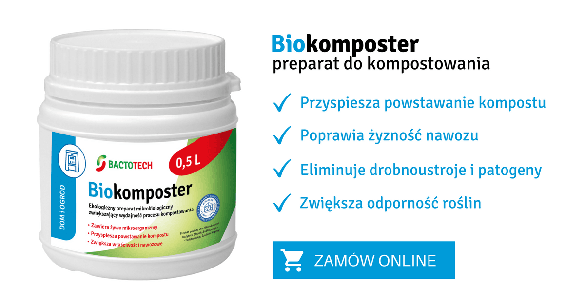 An effective way to increase the amount of humus in the soil - preparat do kompostowania biokomposter 1